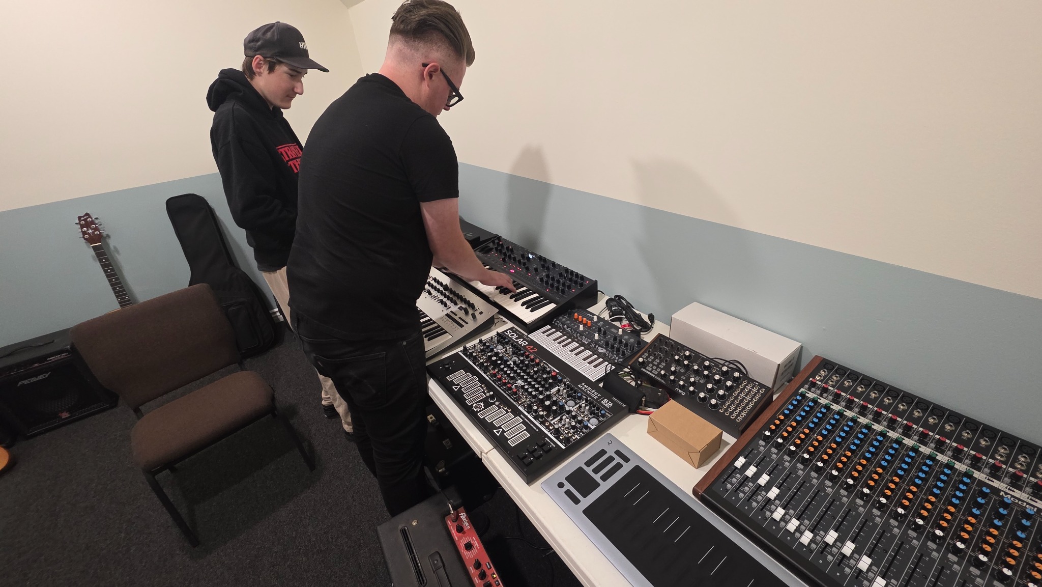 Synthesizers and music equipment